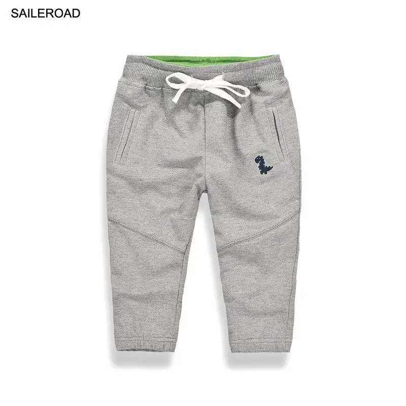SAILEROAD 2-9Years мультфильм Динозавр Осень Baby Boy Girl Шаровары для брюк Детские брюки Брюки Брюки из хлопка для мальчиков Брюки для девочек