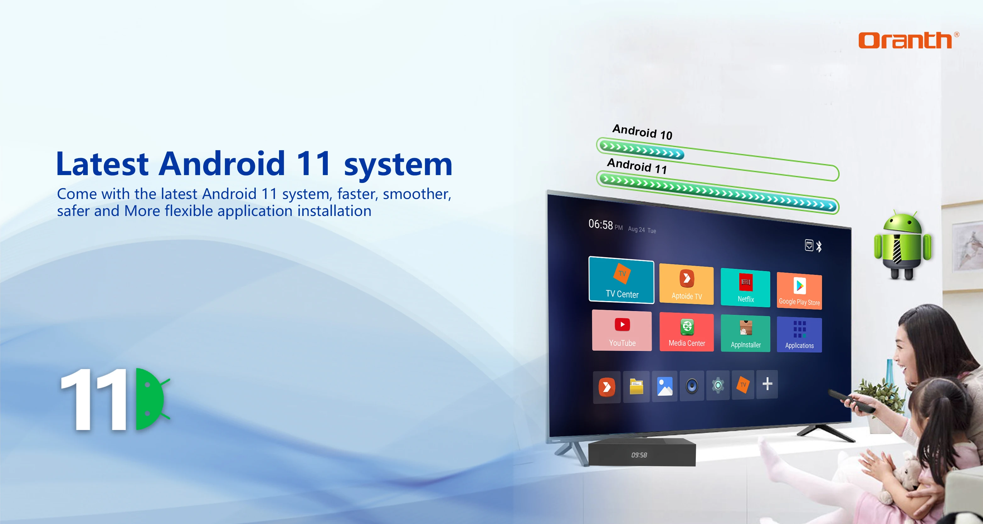 ТВ-приставка Tanix X4 Android 11 Amlogic S905X4 AV1 3D дисплей 8K 4G32G 4G64G BT |