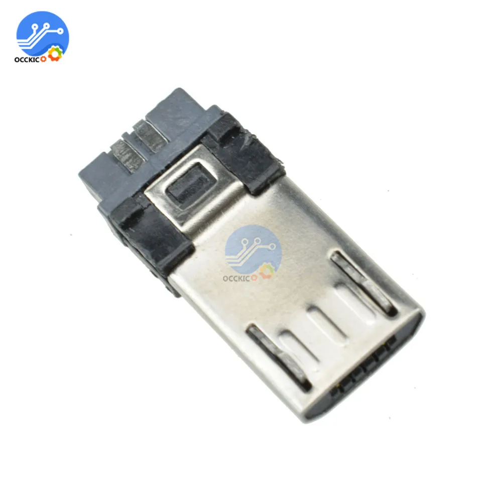 10 шт. Micro USB Type B папа 5Pin разъем SMT порт разъемов печатная плата для телефона|board