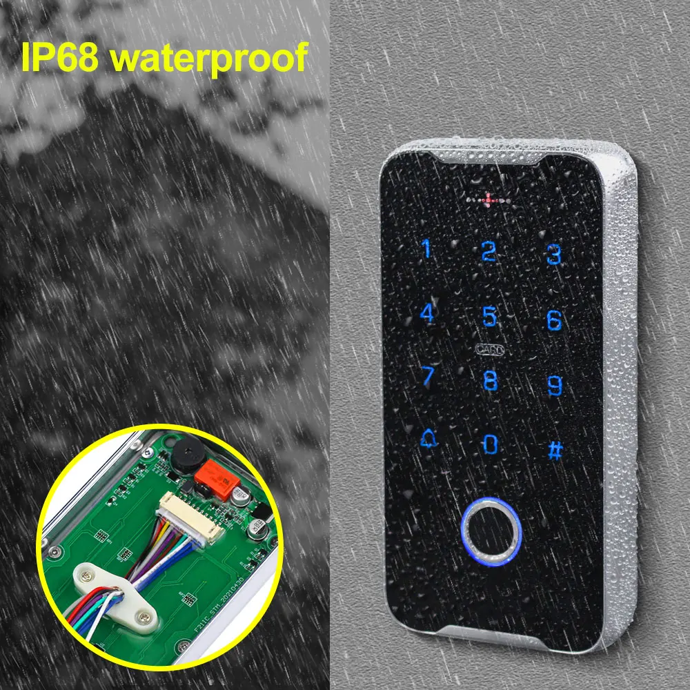 Bluetooth-Контроллер доступа с RFID-клавиатурой IP68 13 56 МГц | Безопасность и защита