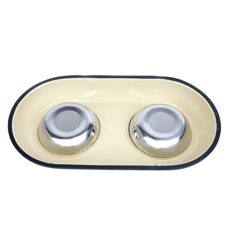 Миска для кормления собак и кошек из нержавеющей стали 2 размера 1 шт. | Дом сад