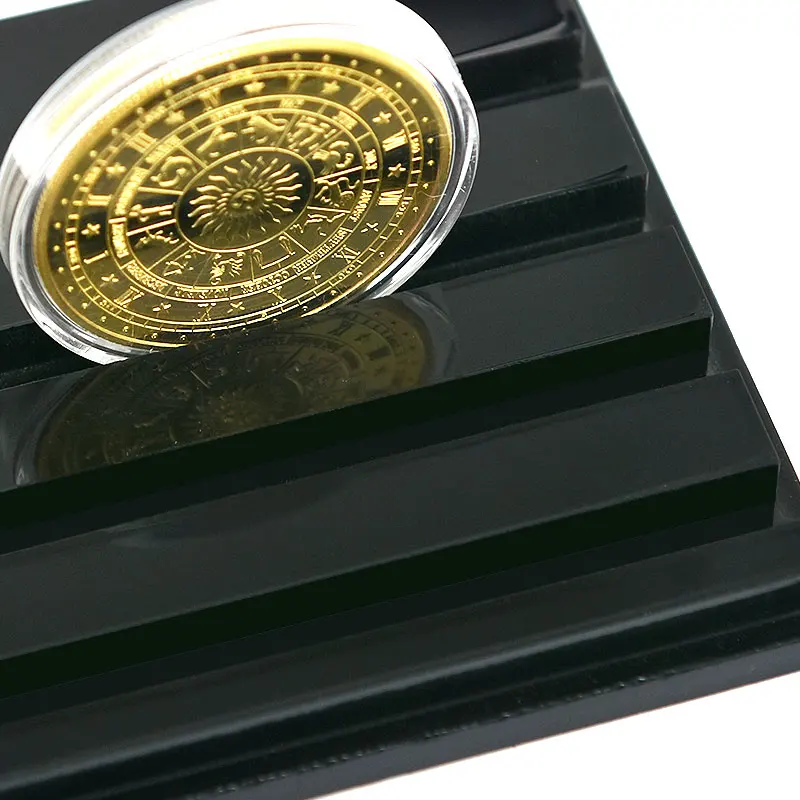 Подставка для демонстрации монет из акрила идеальная Коллекция подарков стойка