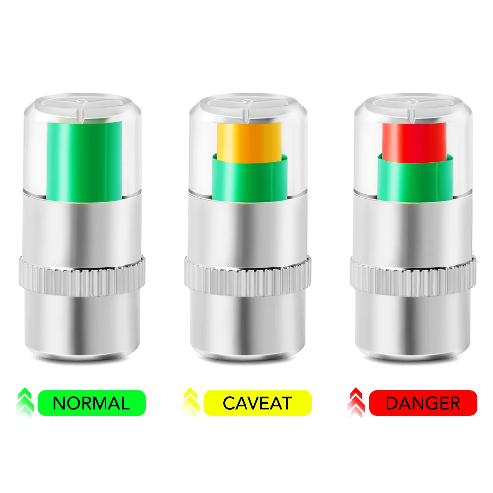 2.4 Bar Tire Pressure Monitor Gauge Cap for geely atlas emgrand x7 ec7 citroen c4 c3 c5 berlingo picasso | Автомобили и мотоциклы