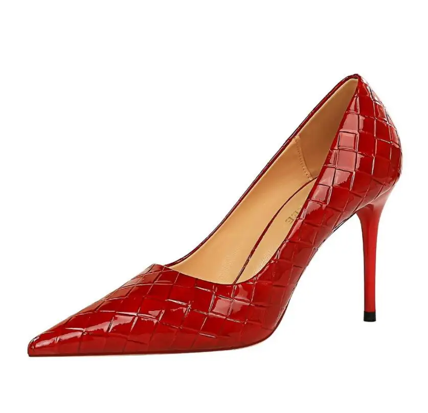 

Women's shoes fashion new stiletto high heels shallow mouth pointy sexy nightclub sense nightclub wedding shoes high heels