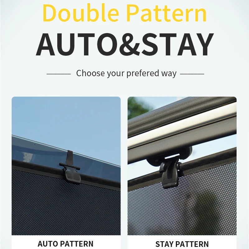 Пользовательские подходят автомобильные роликовые оттенки Выдвижной