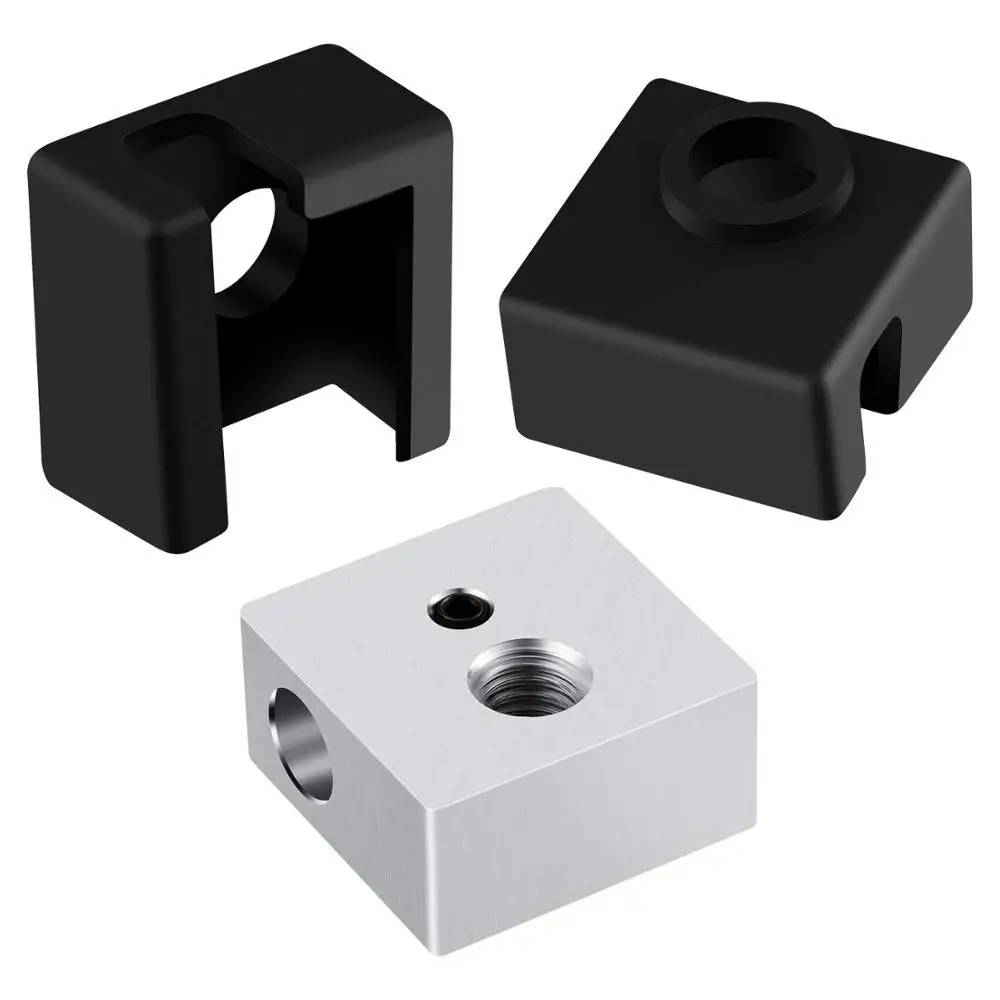 SIMAX3D 10 шт. силиконовые носки 3D-принтеры Нагреватель Крышка блока для Creality CR-10 S4 S5