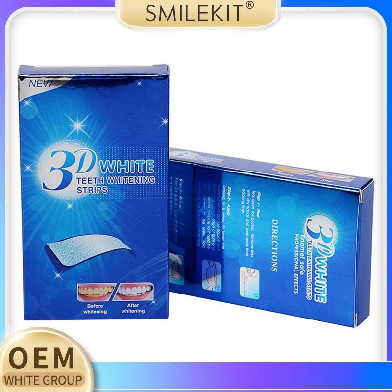 

7/14 pc Tooth Whitening Dry Tooth Paste Bleaching Tooth Sticky Gel Whitening Strip High Elastic Toothpaste Oral Care Hygiene
