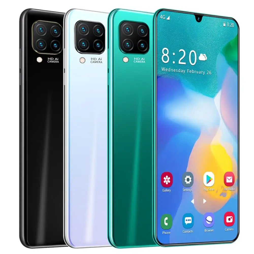

Global Version R30 PRO Mobile Phone 6.5 " 855 Cellphone 8 256GB 5600mAh ROM 8 Core 4G LTE Android 9.1 Dual SIM Smart phone