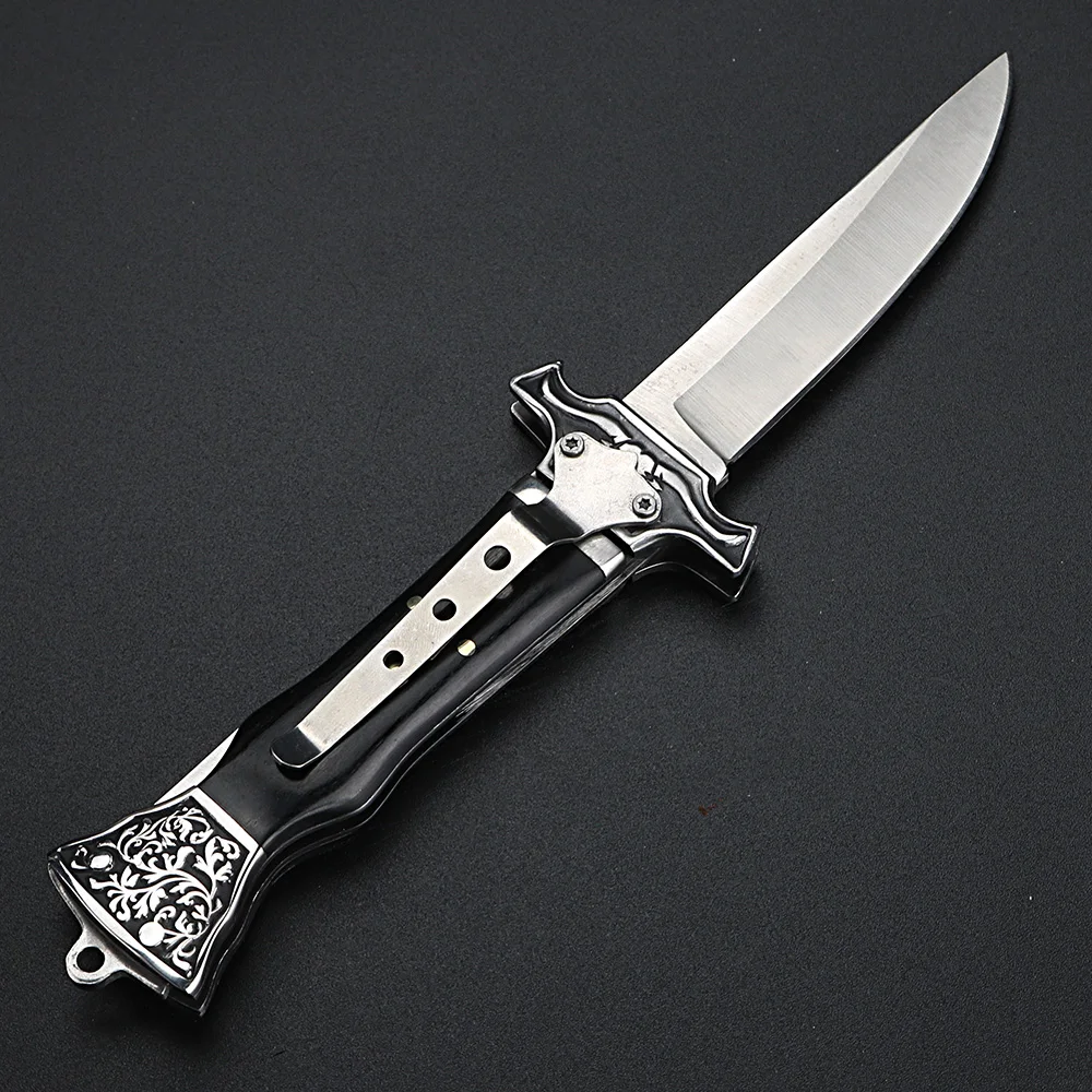 Кемпинговый короткий нож Колумбия высокопрочный Многофункциональный складной