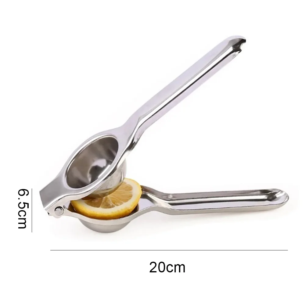 

Stainless Steel Lemon Fruits Squeezer Orange Hand Manual Juicer Kitchen Tools Lemon Juicer Orange Queezer Juice Fruit Pressing