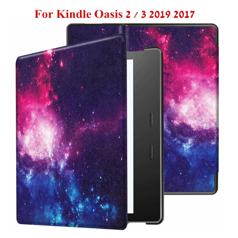Чехол для Kindle Oasis 2017/2019 (9 и 10 поколения) защитный чехол 2/3 с автоматическим