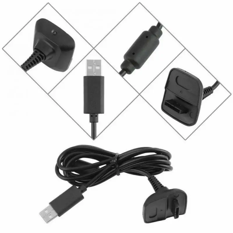 Зарядное устройство для Xbox 360 Аккумуляторный блок USB перезаряжаемая батарея