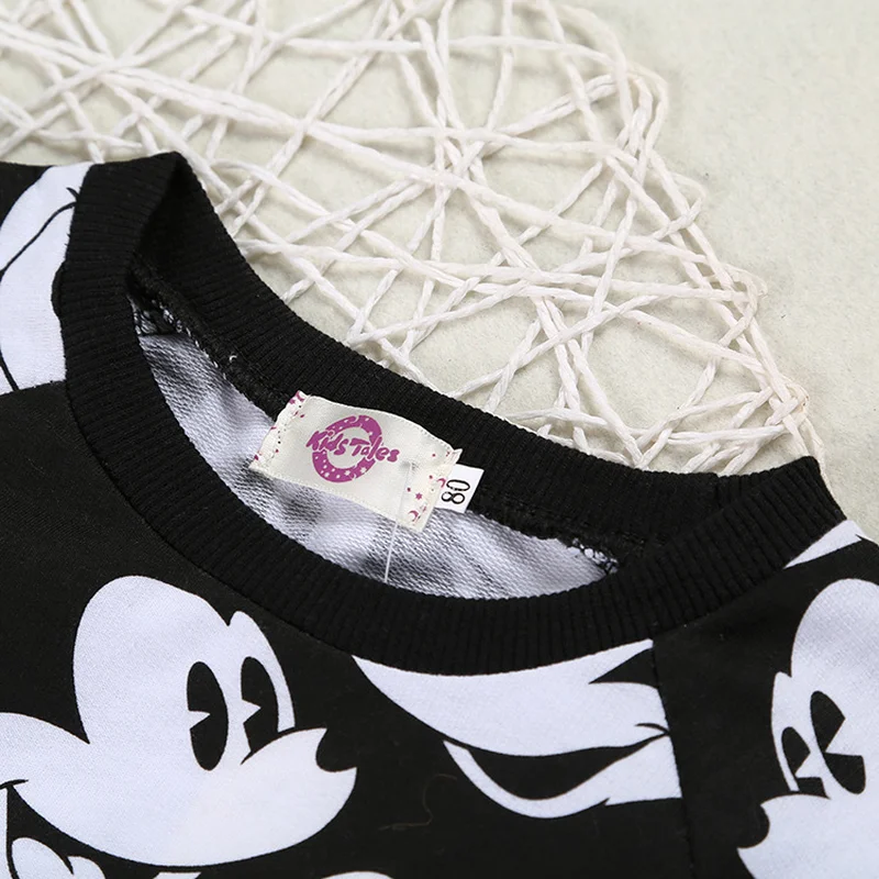 Mickey Children Clothing Set Boys Clothes Toddler Winter Outfits Cotton Boutique Kids Stores 2pcs Sports Suits | Детская одежда и