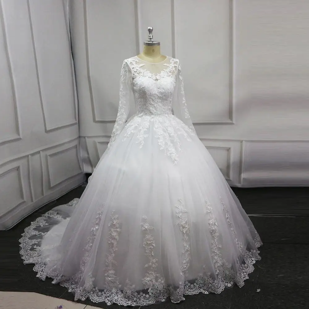 Горячая Распродажа Дубай Кристалл Цветы бальное платье Свадебные платья Новинка