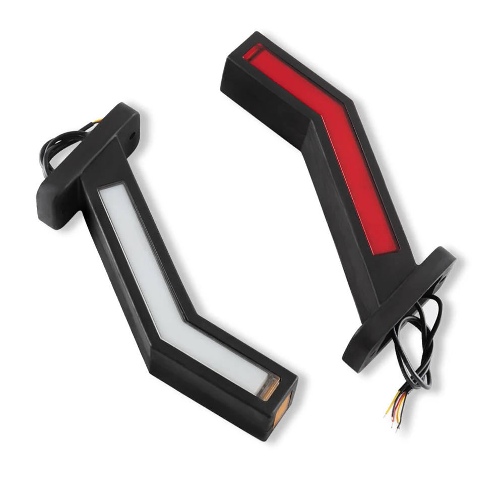 2 шт. стоп сигнал светодиодный боковой маркер Караван Трейлер огни 24v свет