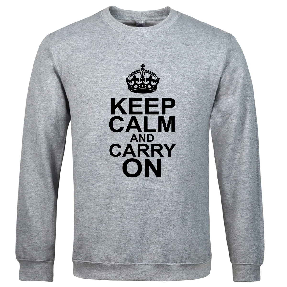 

2021 Spring and Autumn New Men's Trendy Printed Sweatshirt Loose Casual Fleece Pullover Hip Hop Streetwear