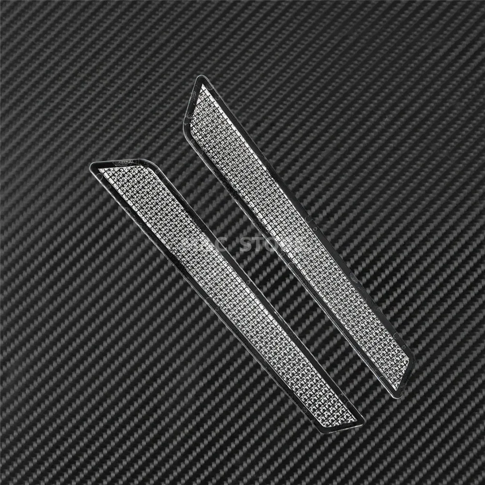 2 шт. защита седельной сумки для мотоцикла отражатель ABS крышки с защелкой Harley Touring