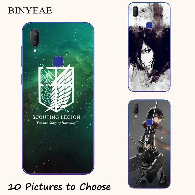 Attack on Titan Painting Case For Wiko View 2 3 4 XL Go Upulse Wim Lite Max Prime Pro Plus Phone Print Cover | Мобильные телефоны и