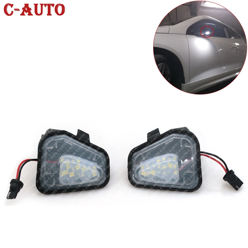 

2 шт./комплект светодиодный Автомобильные светодиодные лампы для зеркала