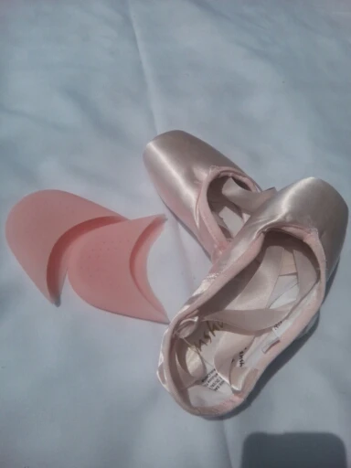 Женские Профессиональные атласные парусиновые Балетные пуанты танцевальные