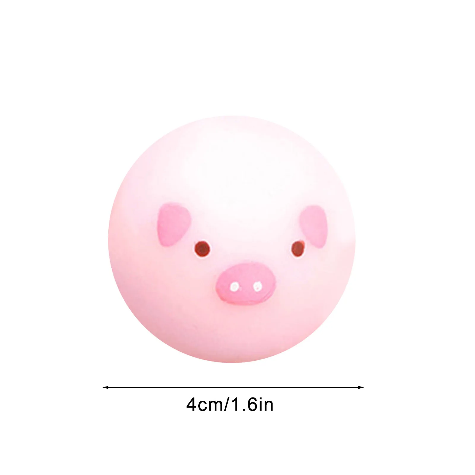 

4Pcs Stick Wall Ball Fluorescent Squash Animal Sticky Target Ball Decompression Throw Fidget Toy Kids Gift Stress Relief Toys#05