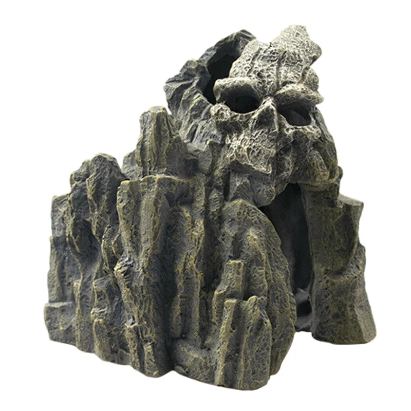 Искусственный аквариум из смолы старинное украшение для замка аквариумная скала
