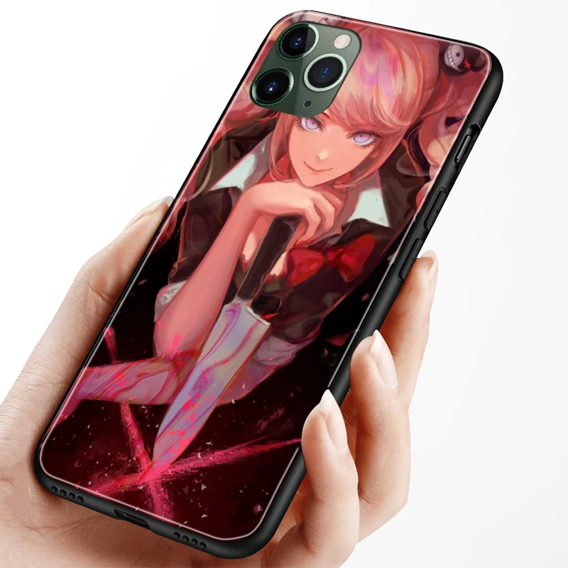 junko enoshima dangan ronpa phone case for iphone 6s 7 8 plus x xr xs 11 pro max samsung s note 8 9 10 20 plus ultra cover shell free global shipping
