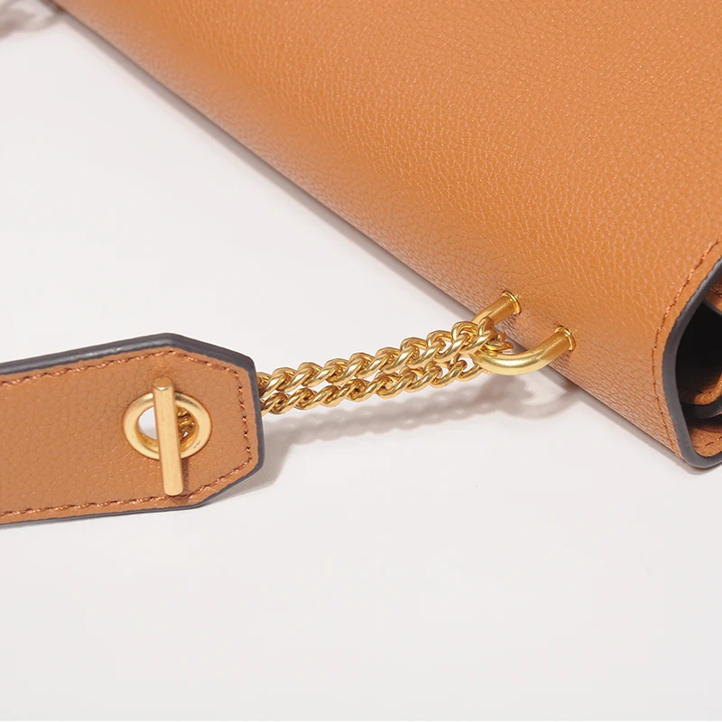 Однотонная кожаная сумка на плечо OUSSON 2020 модные женские дизайнерские сумки через