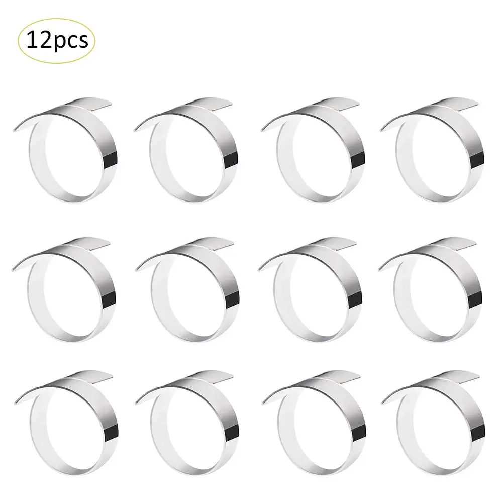 12 шт. высококачественные салфетки для украшения стола|Кольца салфеток| |