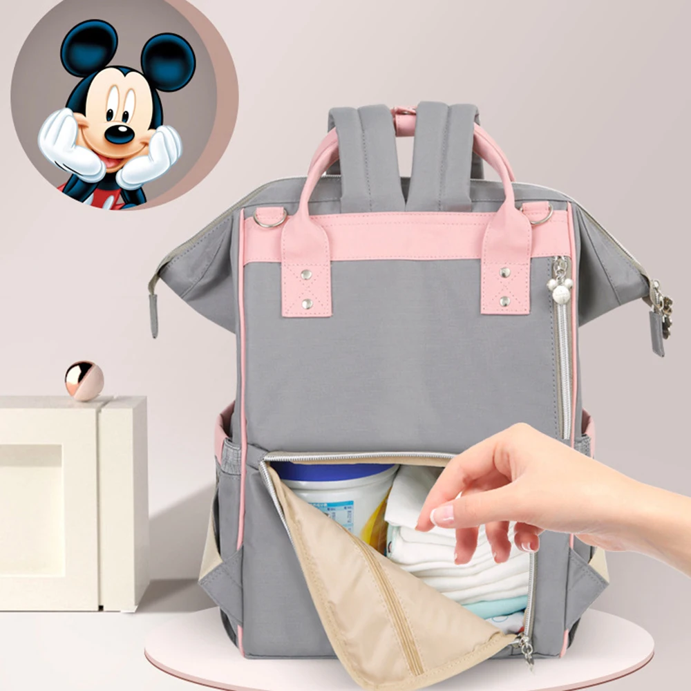 Модная сумка для мам DISNEY многофункциональный вместительный рюкзак подгузников