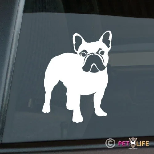 

French Bulldog Sticker Die Cut Vinyl - frenchie window decal