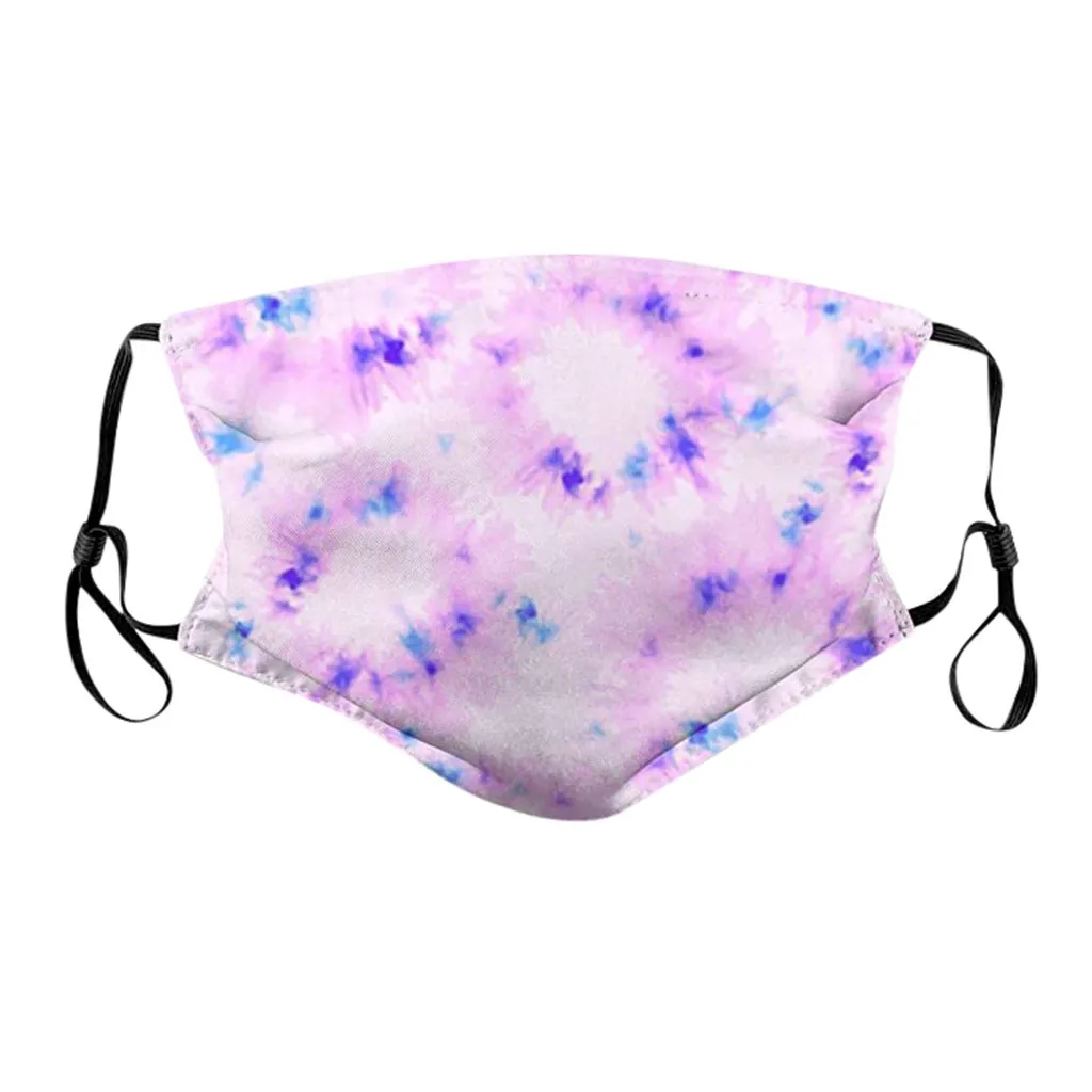 Тканевая маска для лица модная Пылезащитная ветрозащитная туманная Дымчатая