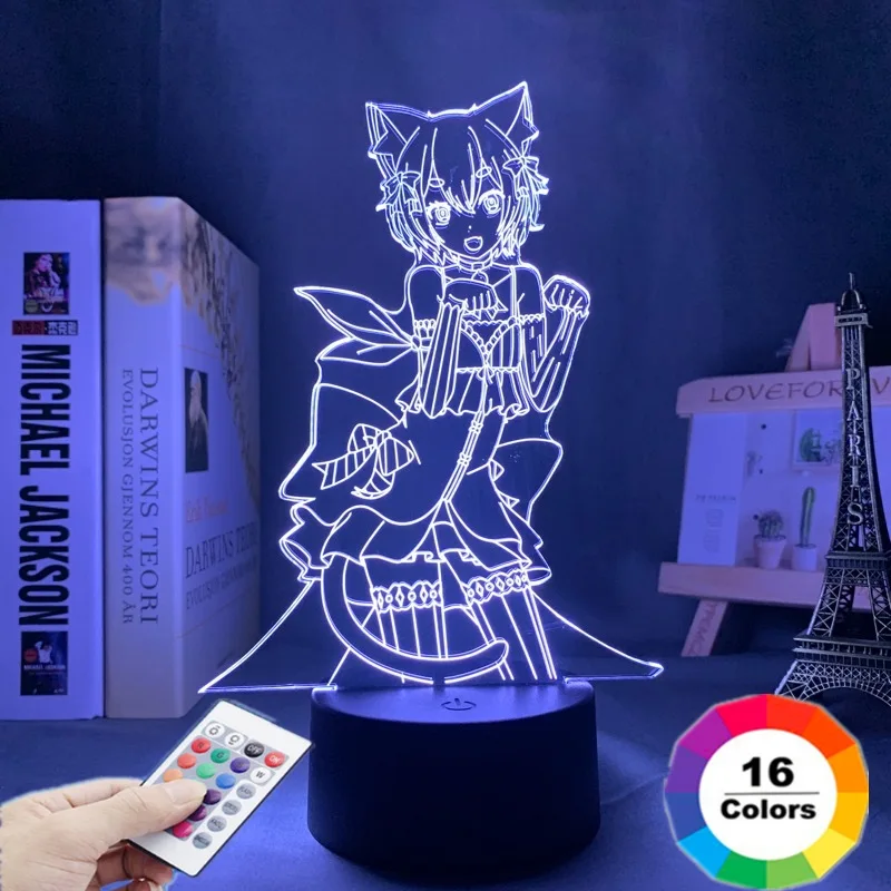 

Светодиодный ночсветильник для спальни «Re Zero Начальная жизнь в другом мире»