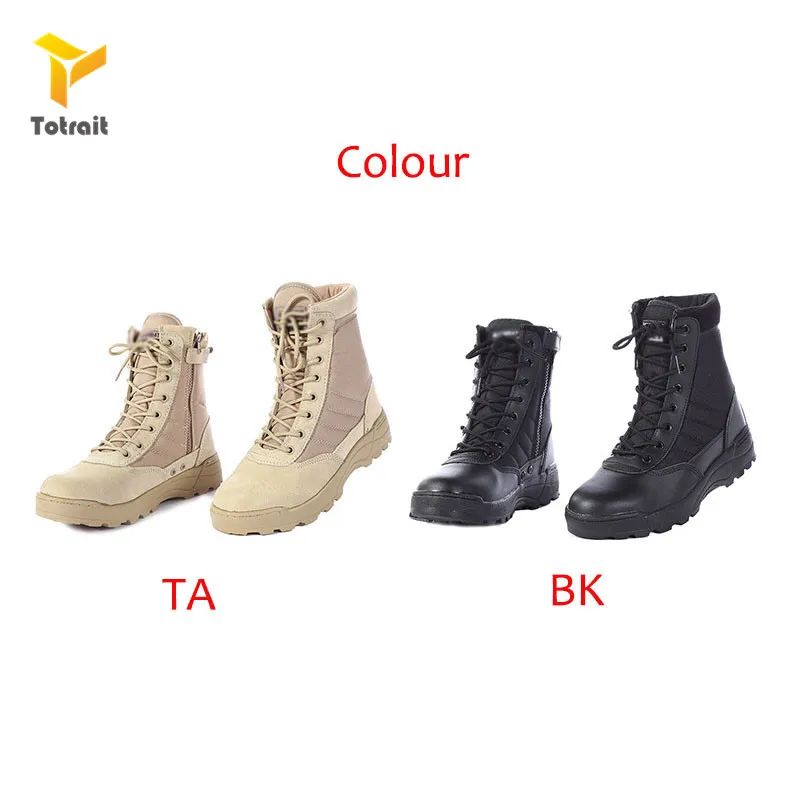 Мужские тактические ботинки для пустыни водонепроницаемые кроссовки активного