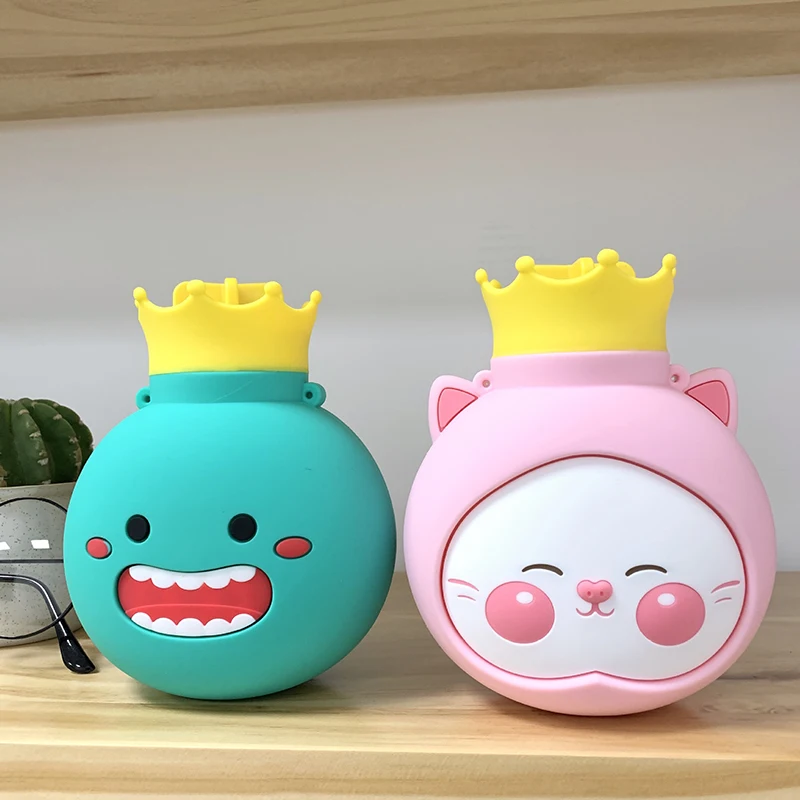 Лидер продаж симпатичная силиконовая сумка для бутылки с горячей водой Уютная