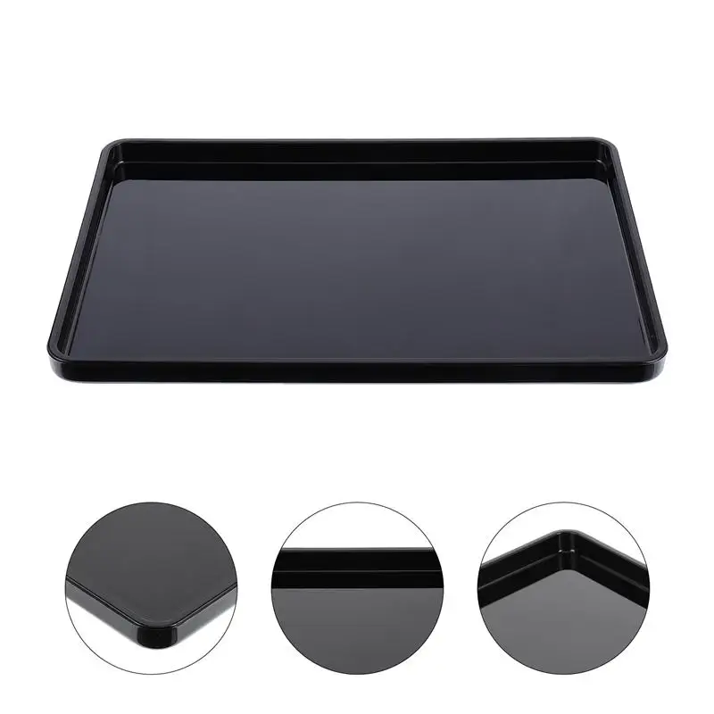 Bread Plate Food Plate Food Tray Versatile Multipurpose Simple Acrylic Storage Tray Fruit Plate Towel Tray Storage Plate