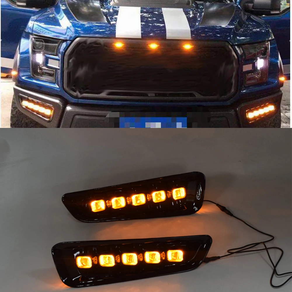 ECAHAYAKU автомобильные мигающие 2 шт. DRL светодиодсветодиодный дневные ходовые огни