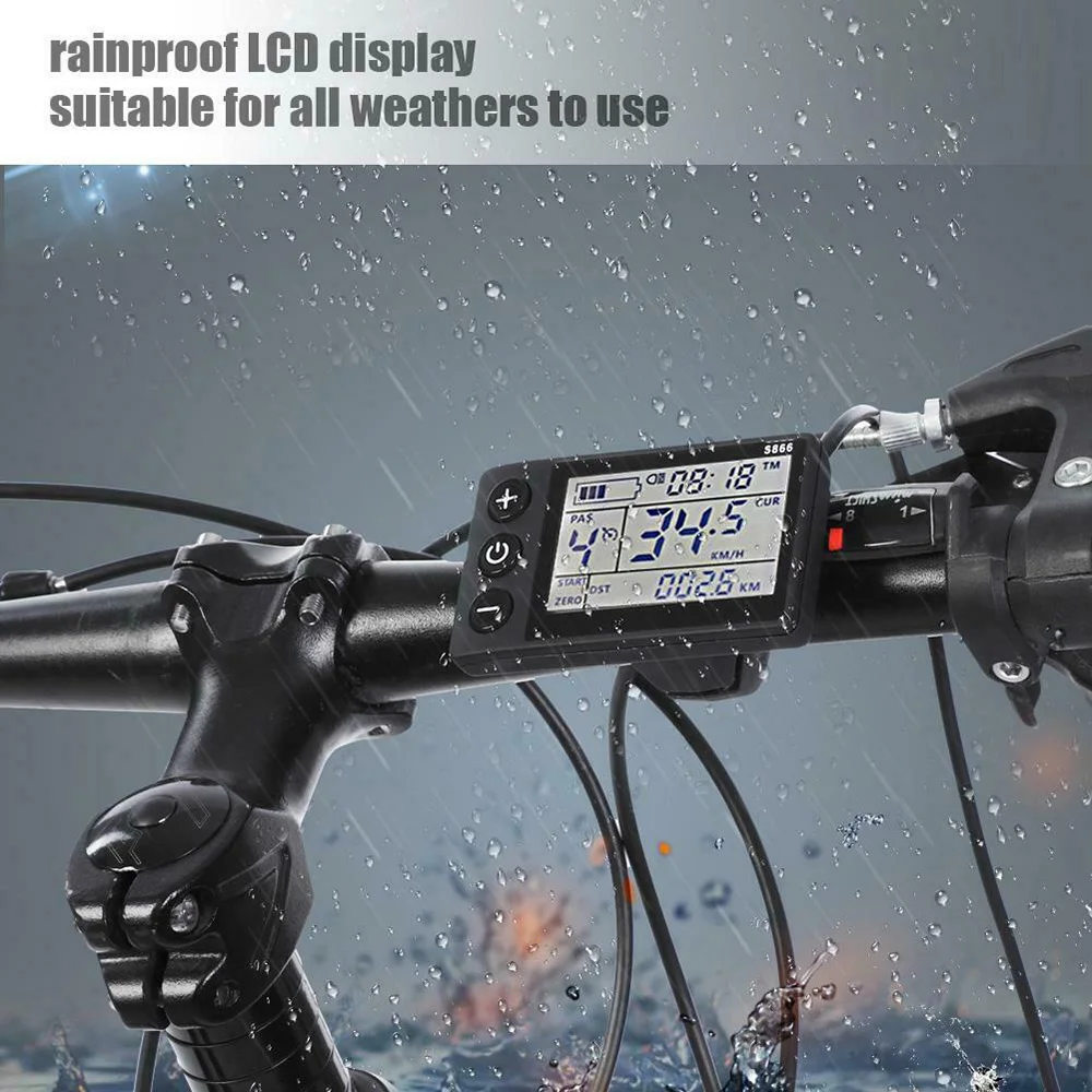

24V 36V 48V 60V Electric Bike Scooter Brushless Controller LCD Display Panel Set E Bike Accessories