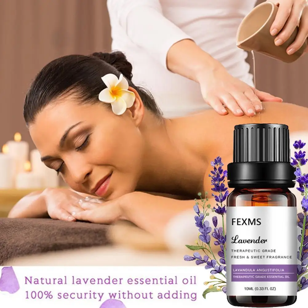 

Чистое Ботаническое массажное эфирное масло для расслабления и разглаживания морщин для терапии сна, уменьшение и улучшение кожи в спа-сал...