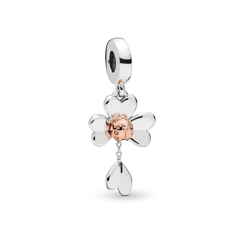 

2020 New Unique Grass And Ladybug Charm Bracelet Set, Fashionable Popular Jewelry To Give The Family An Exquisite Birthday Gift