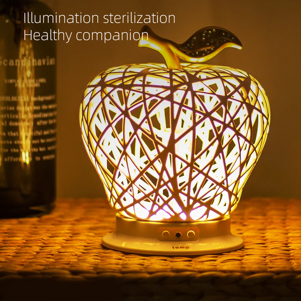 

2.1W Bedroom Night Lights Infrared Control Out Bird-Nest Lamp Home Decor Sterilization LED Lamp with Remote Control