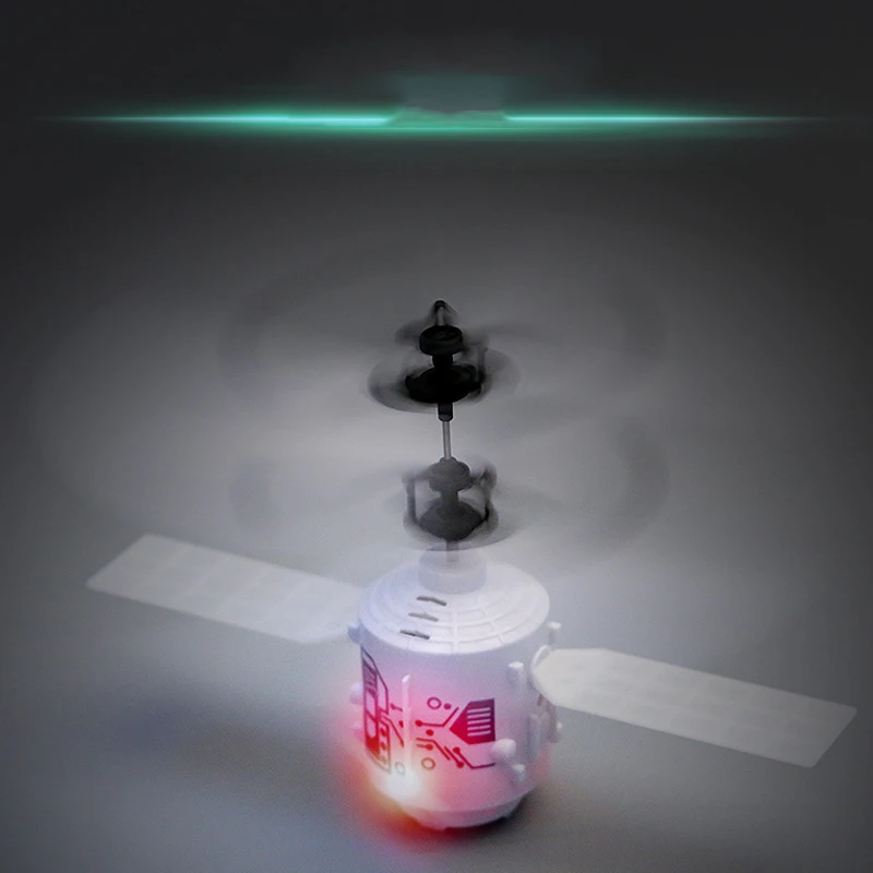 

Induction Aircraft New Strange Toy Model Suspended Boy Light Christmas Boy UAV Gift