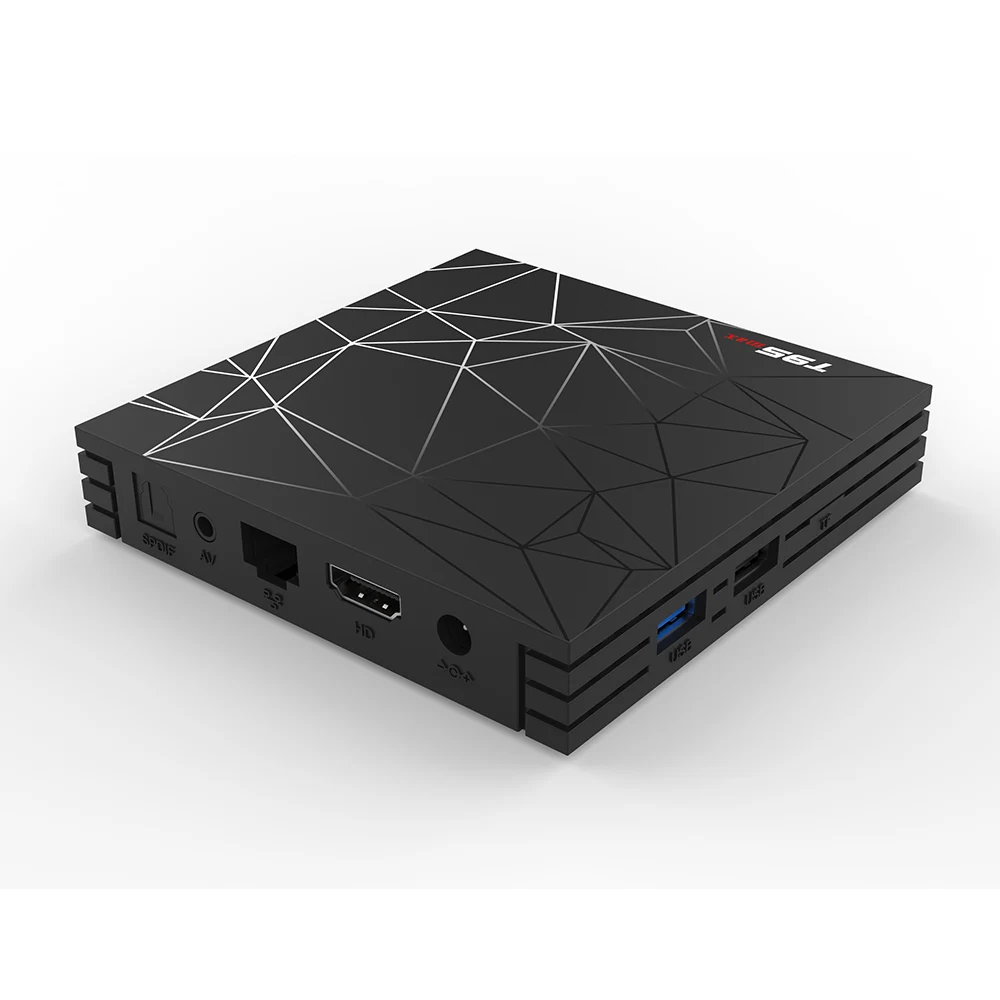 T95MAX Smart tv box Android 9,0 2,4G Wifi H6 четырехъядерный H.265 6K HD Netflix медиаплеер ТВ приемник игровой набор магазина-Top Box