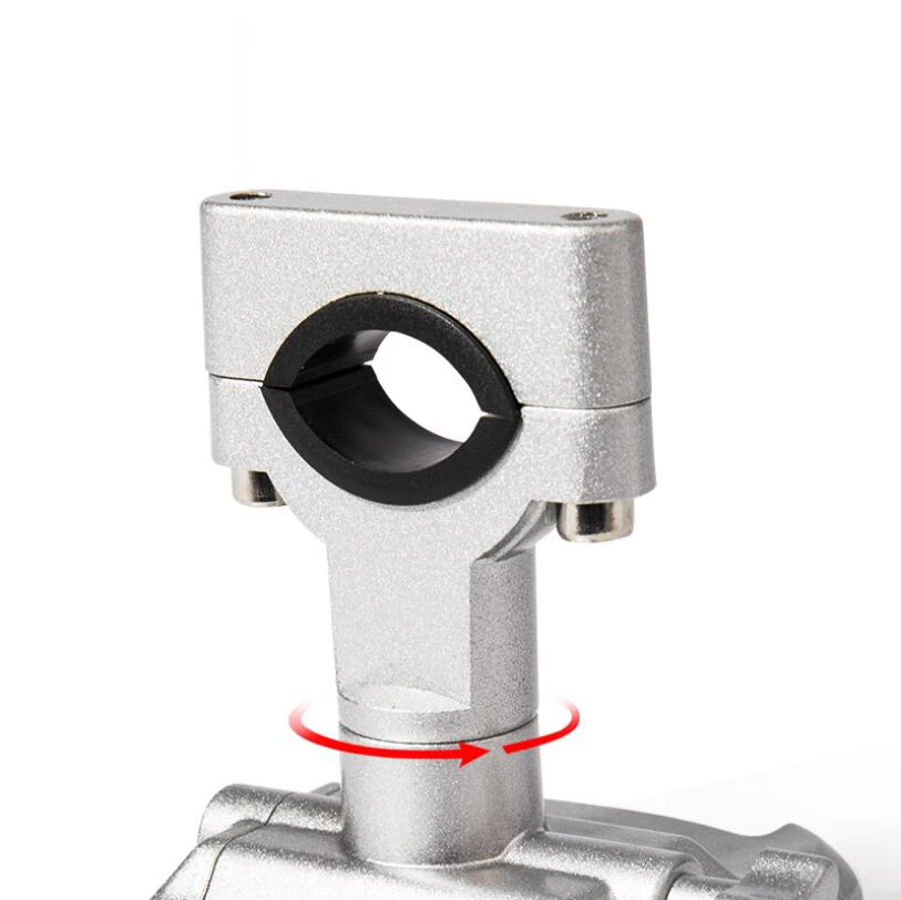 Держатель для телефона на велосипед из алюминиевого сплава 12-24 В крепление руль