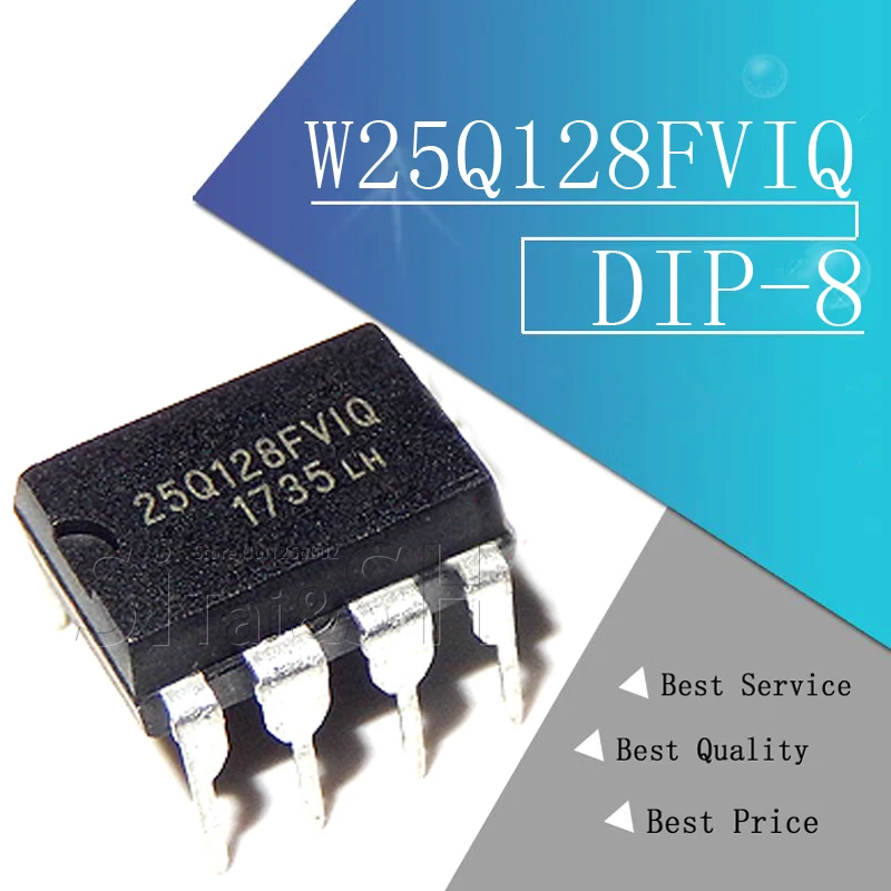2 шт. W25Q128FVIQ 25Q128FVIQ 25Q128FV1Q DIP-8 новый оригинальный | Электронные компоненты и