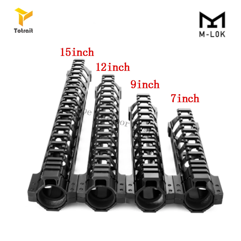 TOtrait Сверхлегкий AR 15 M4 легкий M LOK MLOK 7 9 12 дюймов Тонкий бесплатный поплавок Handguard