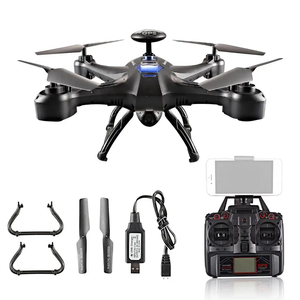 X191 Дрон с gps Квадрокоптер Профессиональный FPV HD WiFi камера живое видео