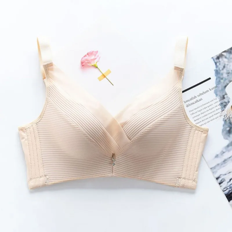

Sexy Deep V Bras For Women B/C Cup Push Up Lingerie Seamless Bra Backless Bralette Plunge Intimates Female Underwear