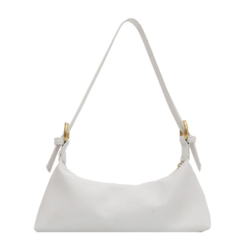 

High-quality Korean Women's Shoulder Bag2021new Fashion Underarm Handbags Hot Sale Net Celebrity Simple Solid Color Shoulder Bag