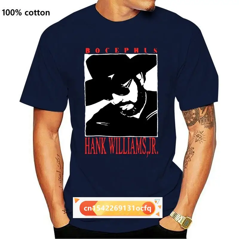 

Hank Williams Jr Bocephus TOUR 91Rare t-shirt Reprint